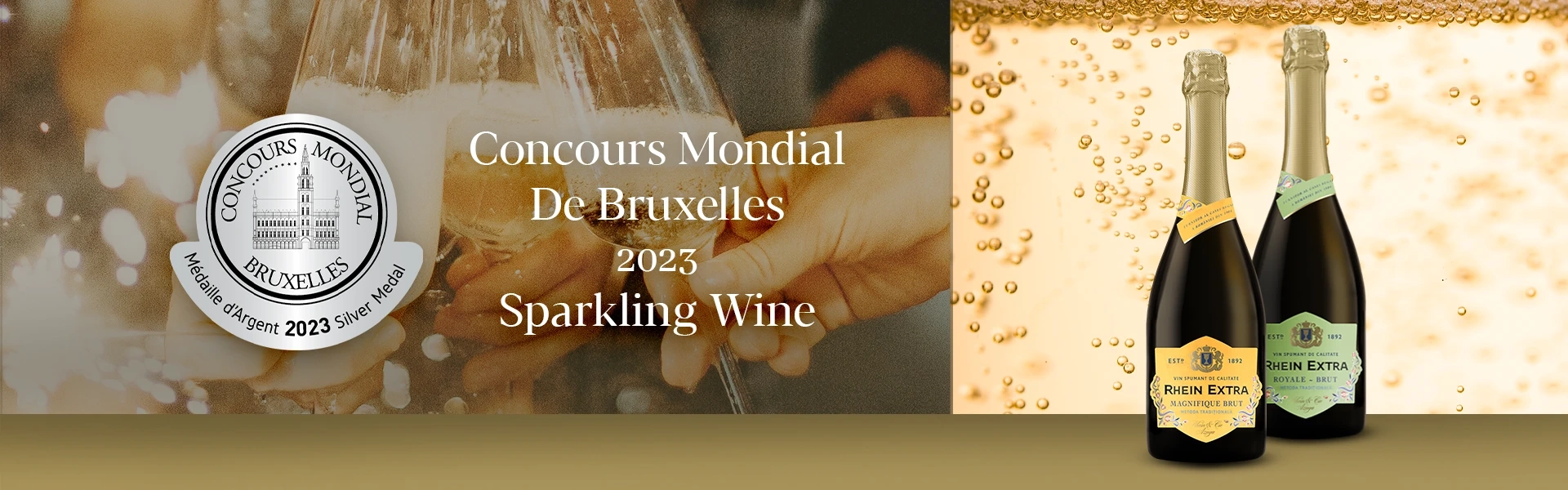 New medals for the wines from our portfolio at the Concours Mondial de Bruxelles 2023!