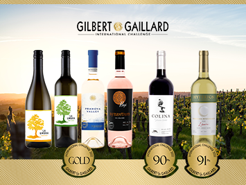 Six gold medals for our wines, awarded at the Gilbert & Gaillard International Challenge 2022