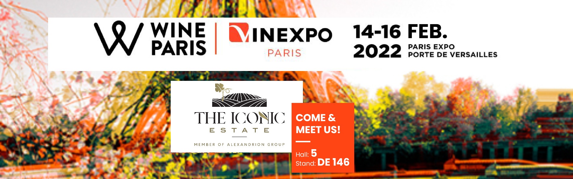 The Iconic Estate at Wine Paris Vinexpo Paris 2022